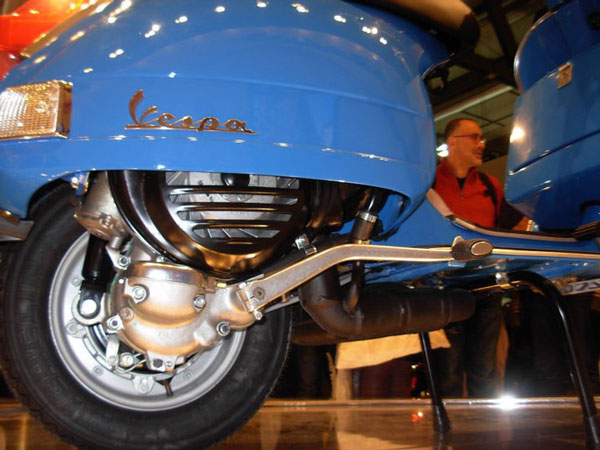Strange how the Vespa PX ceased production in 2008 because of its excessive